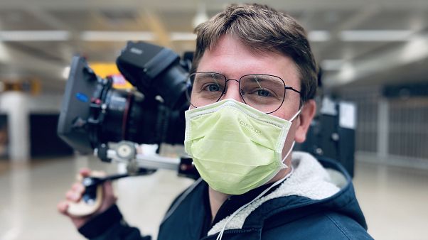 A svéd közszolgálati tévének dolgozó belga operatőr, Filip Huygens A svéd közszolgálati tévének dolgozó belga operatőr, Filip Huygens