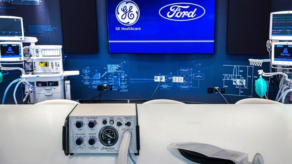 Ford ve General Electric 100 günde 50 bin solunum cihazı üretmek için kolları sıvadı