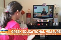 Greece uses state TV to teach school children during coronavirus lockdown