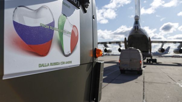 Virus Outbreak Russia Italy Virus Outbreak Russia Italy