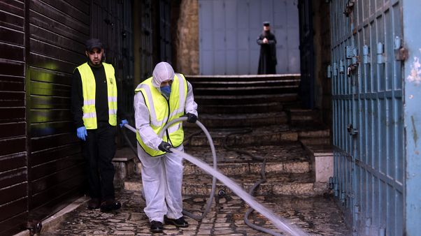 Virus Outbreak Mideast Israel Palestinians Virus Outbreak Mideast Israel Palestinians