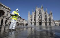 Virus Outbreak Italy