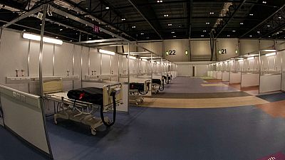 Novo hospital de campanha em Londres 
