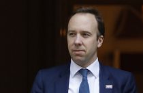 Britain's Health Secretary Matt Hancock to speak on latest coronavirus measures (Photo by Tolga AKMEN / AFP)