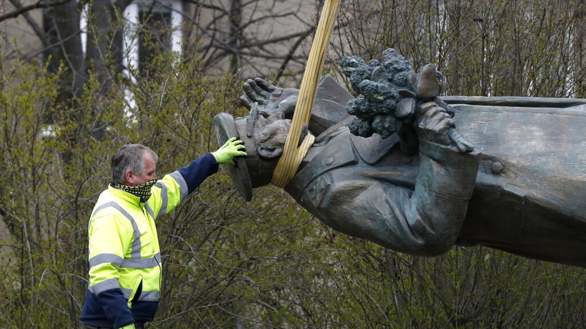 Czech Republic Russia Statue Dispute