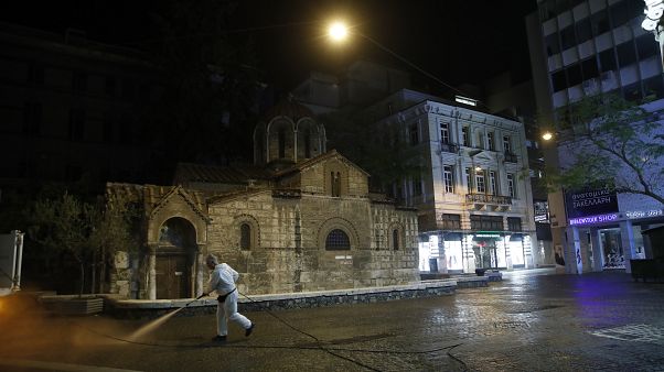 Virus Outbreak Greece Empty Athens Photo Gallery Virus Outbreak Greece Empty Athens Photo Gallery