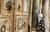 APTOPIX Virus Outbreak Mideast Palm Sunday