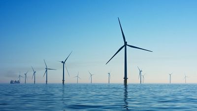 Rampion Offshore Wind Farm, UK where renewables have been generated a high proportion of national electricity last weekend. Rampion Offshore Wind Farm, UK where renewables have been generated a high proportion of national electricity last weekend.