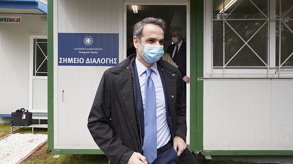 Στο "Σωτηρία" Ο Κυριάκος Μητσοτάκης Στο "Σωτηρία" Ο Κυριάκος Μητσοτάκης