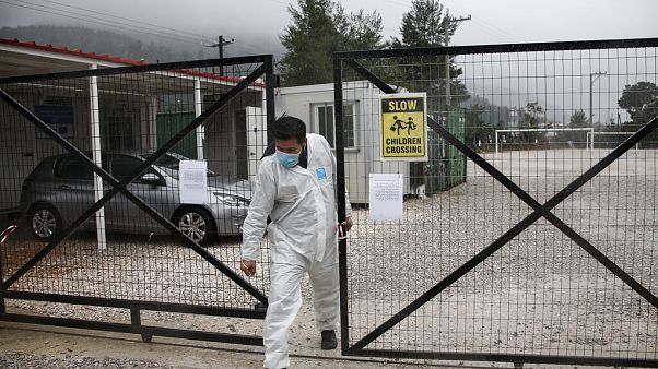 Virus Outbreak Greece Migrants Virus Outbreak Greece Migrants