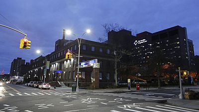 Empty streets amid coronavirus lockdown in New York City