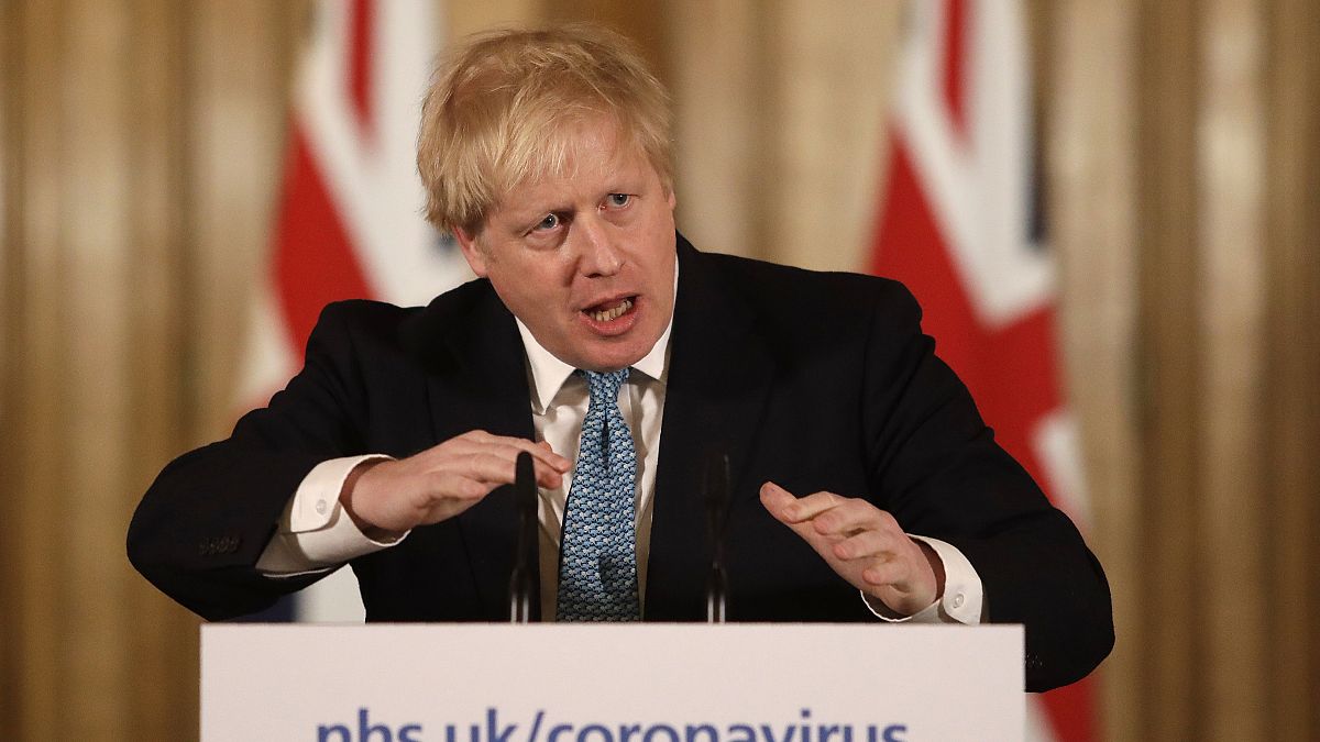 Virus Outbreak Britain Boris Johnson