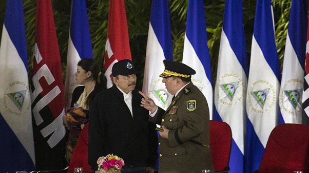 Última aparición pública de Daniel Ortega Última aparición pública de Daniel Ortega