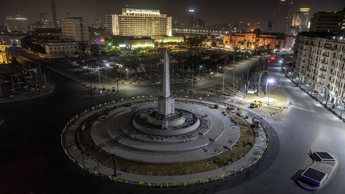 ساحة التحرير وسط العاصمة المصرية، القاهرة