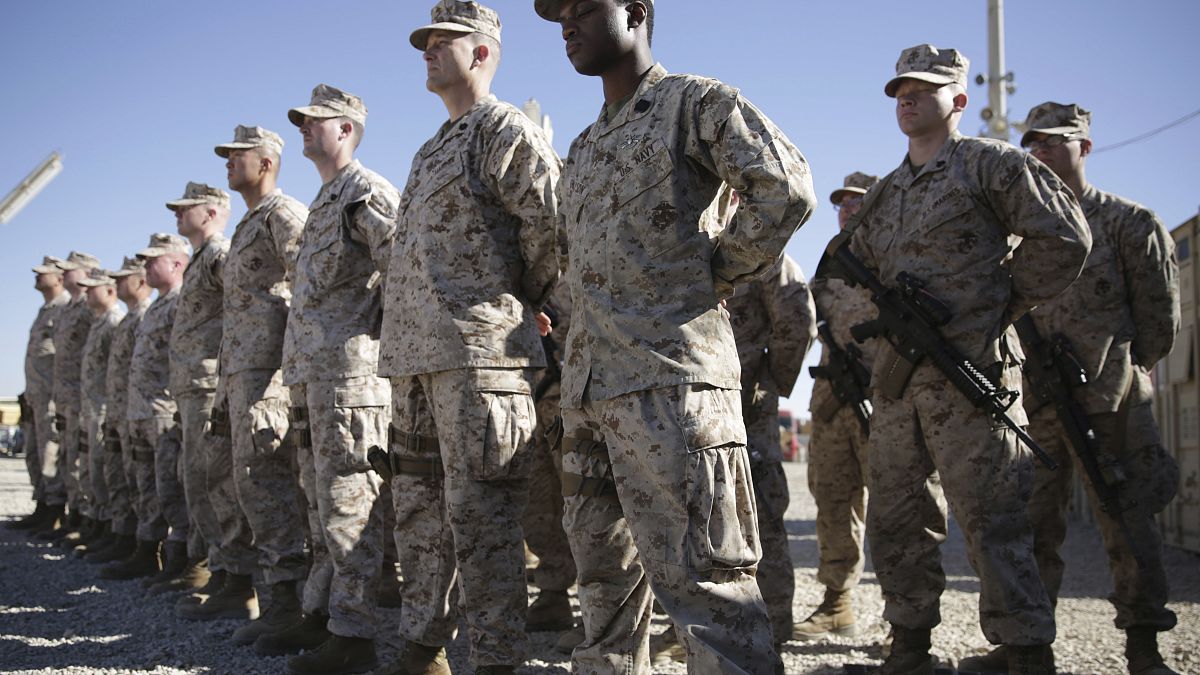 Морпехи США в Афганистане, январь 2018 г.