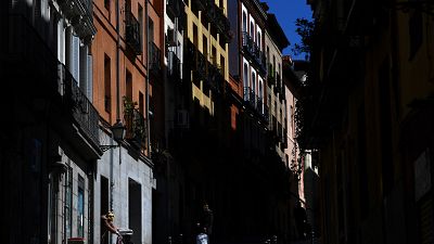 «Νεκρική σιγή» στους άλλοτε γεμάτους δρόμους της Μαδρίτης