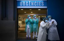 Leve repunte en el número de muertes por coronavirus en España hasta los 757 fallecidos