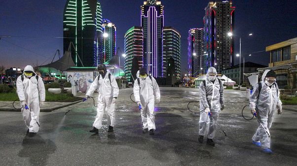 Virus Outbreak Russia Virus Outbreak Russia
