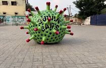 Indian inventor hopes COVID-19 car will put brakes on spread of virus