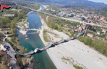 Italian bridge collapses injuring only one as lockdown conditions reduce traffic