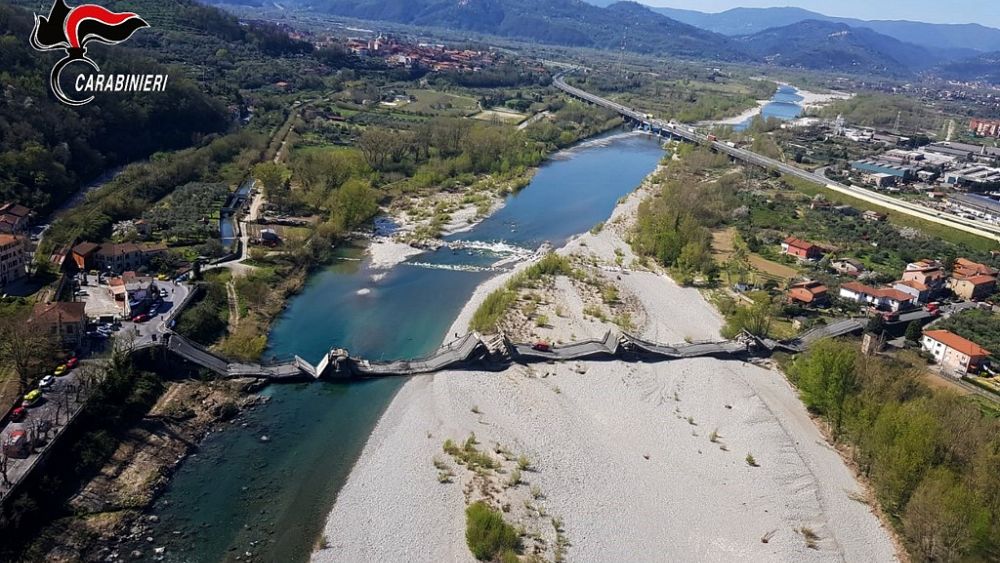 En Italie, nouvel effondrement d'un viaduc : un blessé