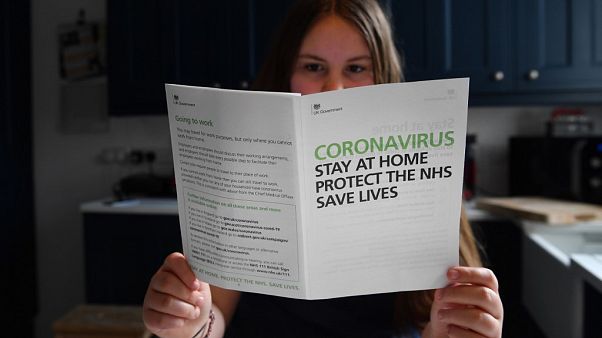A coronavirus letter sent to all UK homes by the UK Government A coronavirus letter sent to all UK homes by the UK Government
