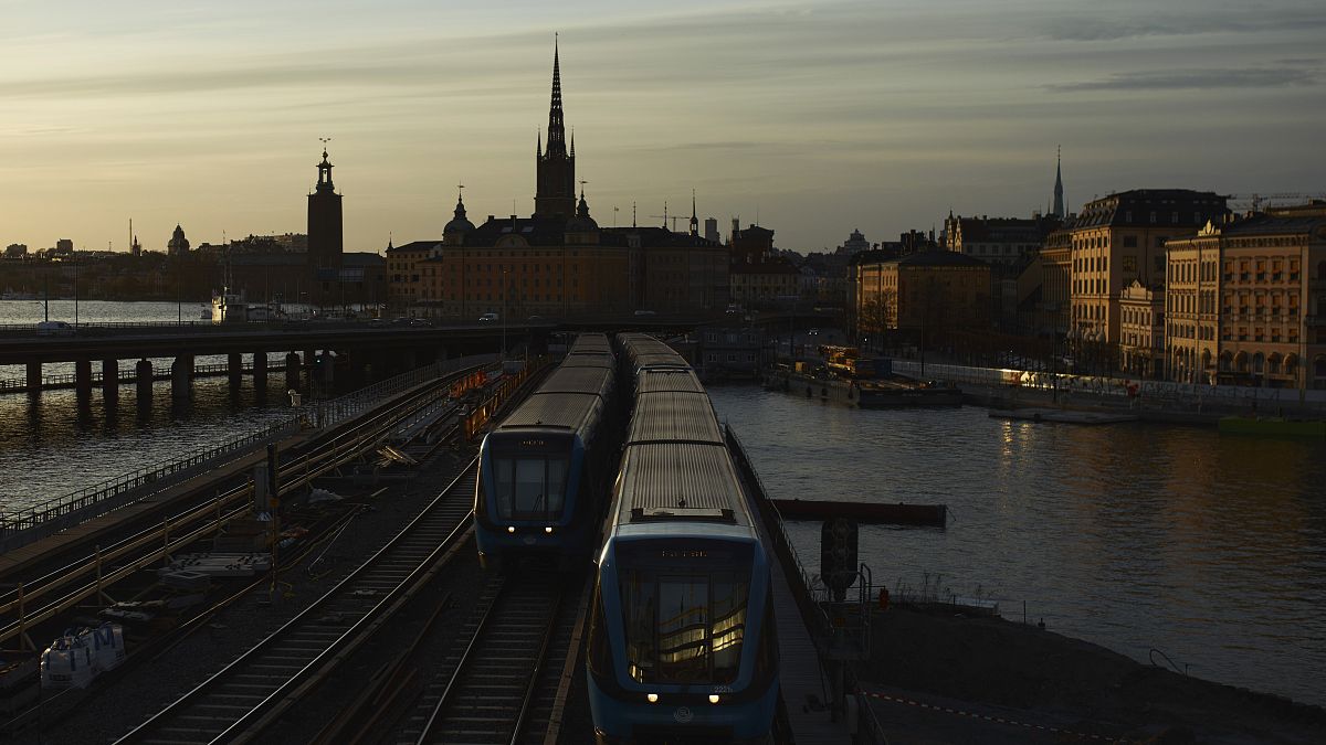 العاصمة السويدية ستوكهولم في صورة من الأرشيف 