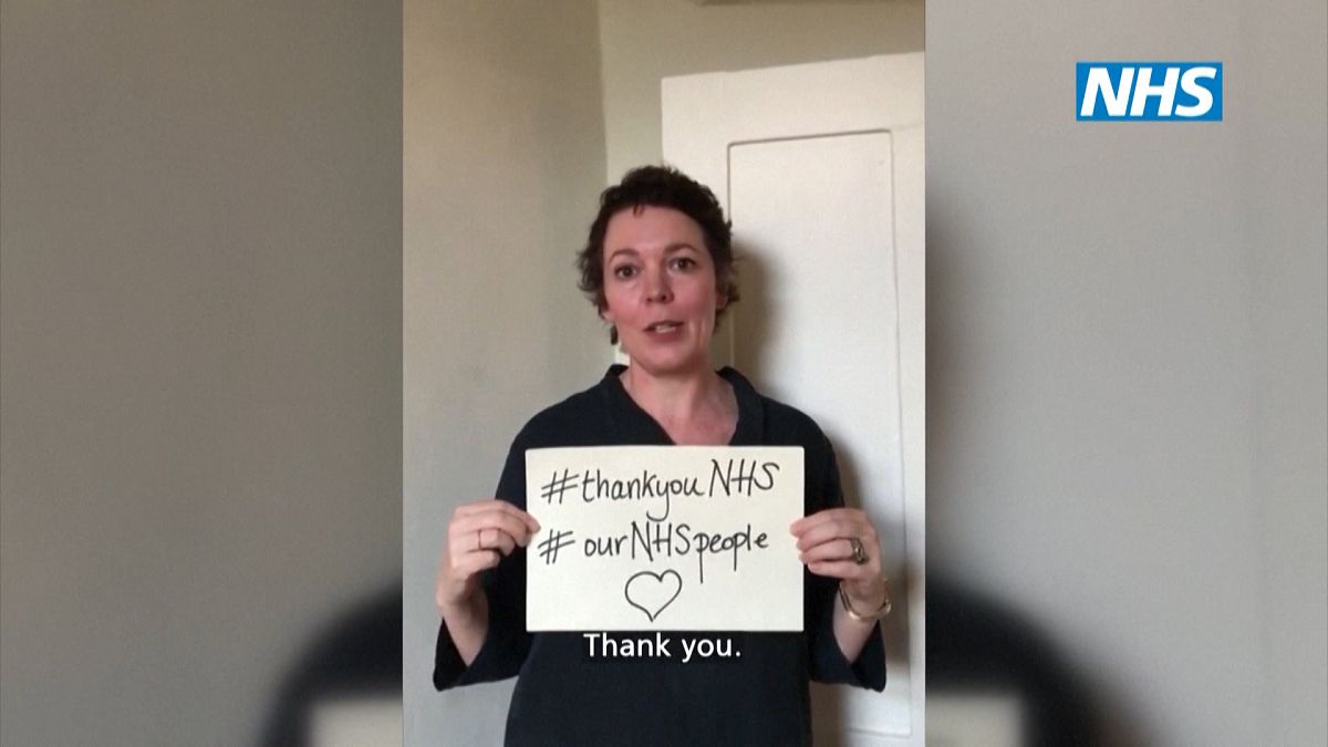 Prominente loben den NHS: "Thank you!"