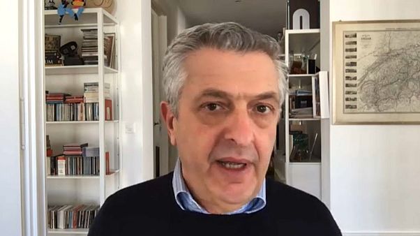 Скриншот видео интервью по Skype с Филиппо Гранди. Скриншот видео интервью по Skype с Филиппо Гранди.