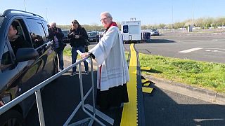 The mass outside in germany