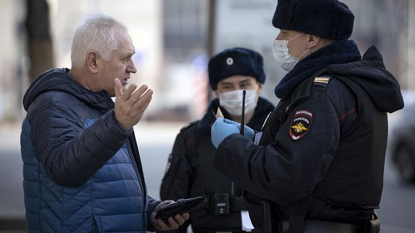 Virus Outbreak Russia Virus Outbreak Russia