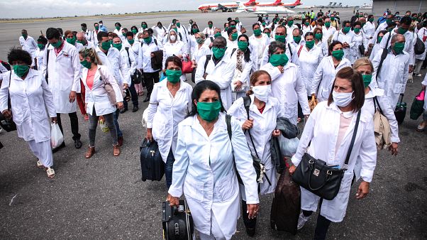 Cuban doctors arrive in Angola to help battle coronavirus Cuban doctors arrive in Angola to help battle coronavirus