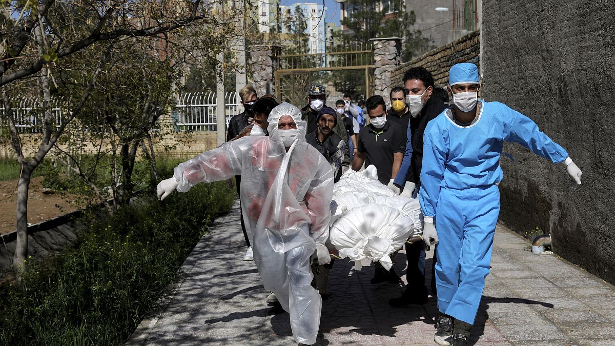 Virus Outbreak Iran US Tensions