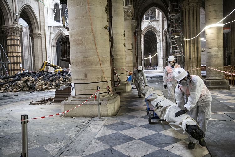 In pictures: Inside the restoration project that is bringing Notre-Dame ...