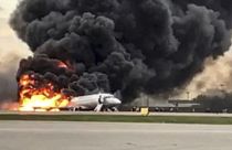 Espeluznantes imágenes del accidente de Aeroflot de hace un año