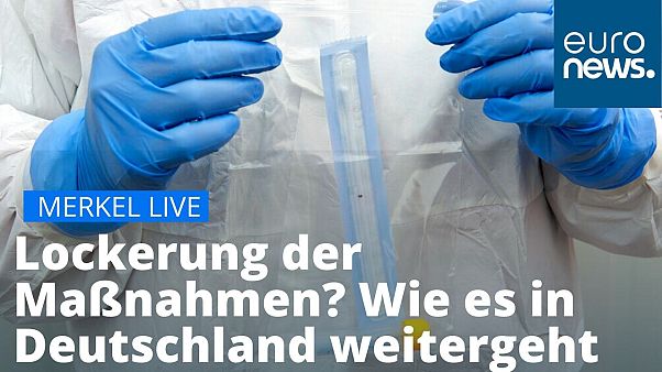 Merkel apresenta plano para sair do confinamento Merkel apresenta plano para sair do confinamento