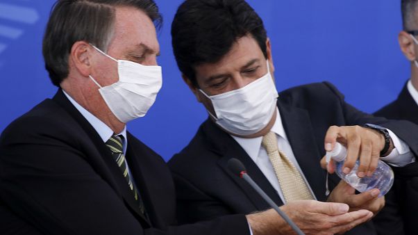 Jair Bolsonaro e Luiz Henrique Mandetta Jair Bolsonaro e Luiz Henrique Mandetta