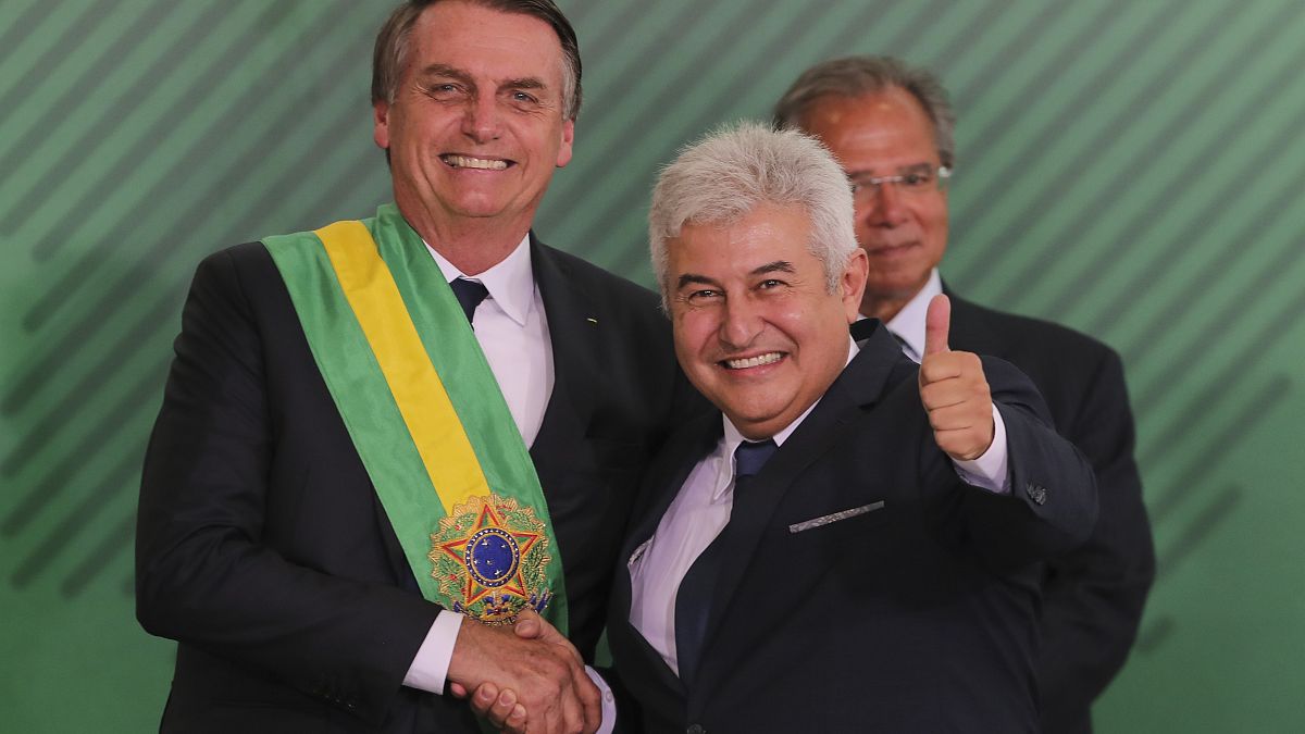 Jair Bolsonaro e Marcos Pontes