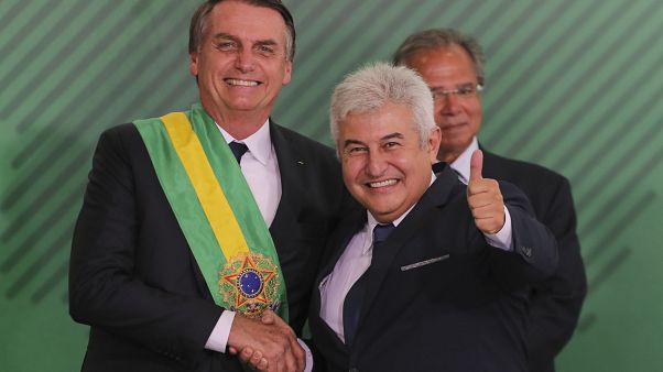 Jair Bolsonaro e Marcos Pontes Jair Bolsonaro e Marcos Pontes