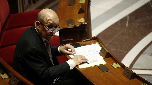 Fransa Dışişleri Bakanı Jean-Yves Le Drian Fransa Dışişleri Bakanı Jean-Yves Le Drian