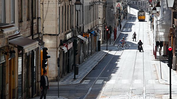 Kihalt Lisszabon belvárosa Kihalt Lisszabon belvárosa