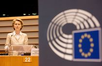 Participation of Ursula von der Leyen, President of the European Commission, at Plenary session of the European Parliament