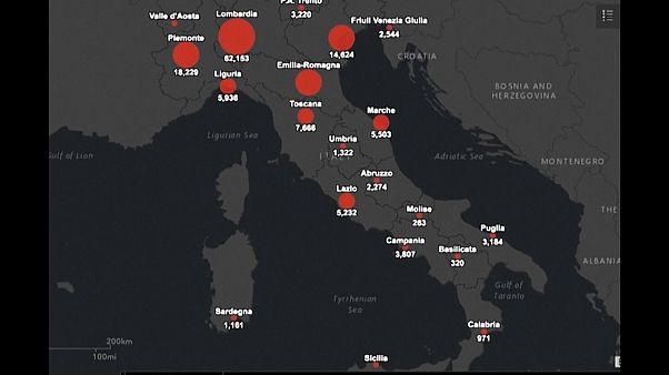Paralizzata dal virus l'Italia teme per la ripresa economica Paralizzata dal virus l'Italia teme per la ripresa economica