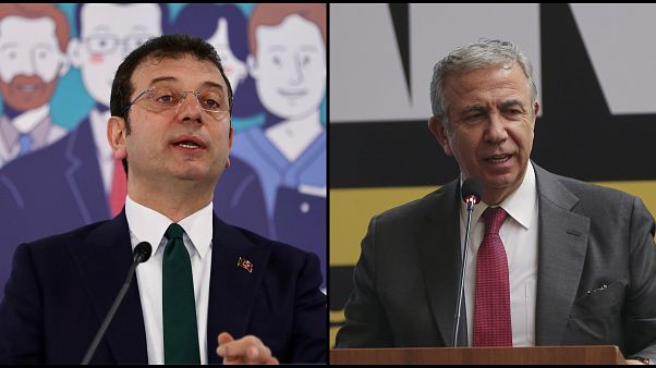 Ekrem İmamoğlu ve Mansur Yavaş Ekrem İmamoğlu ve Mansur Yavaş
