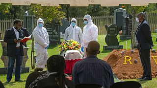 Funeral en Sudáfrica