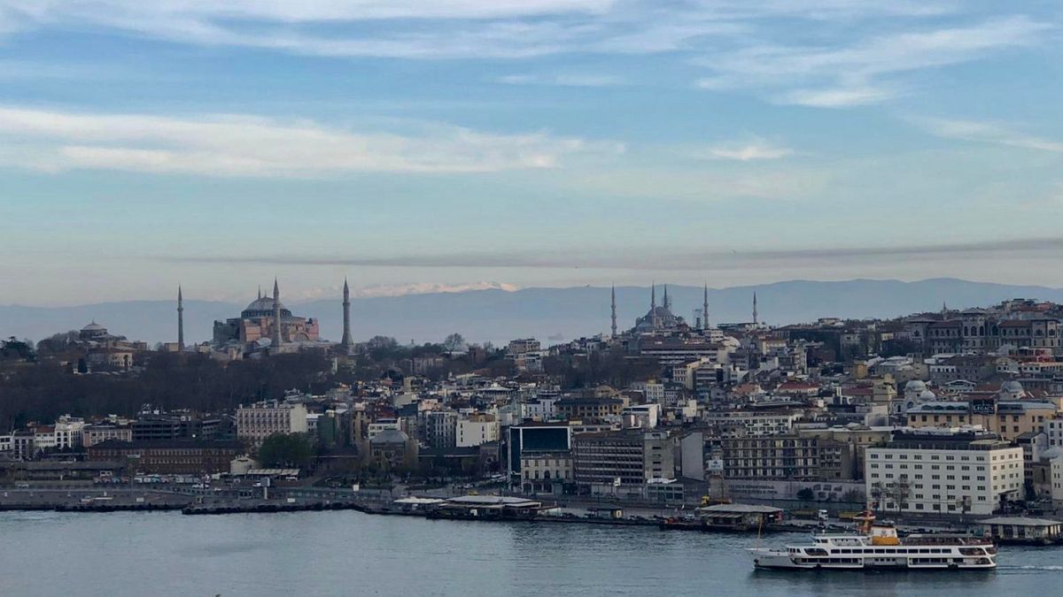 Celine Avcı tarafından çekilen İstanbul'dan Uludağ manzarası
