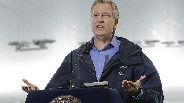 New York Belediye Başkanı Bill de Blasio New York Belediye Başkanı Bill de Blasio