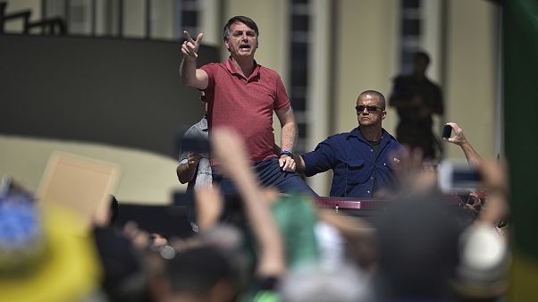 Brezilya Devlet Başkanı Jair Bolsonaro Brezilya Devlet Başkanı Jair Bolsonaro