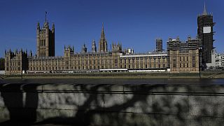 Virus Outbreak Britain Virtual Parliament