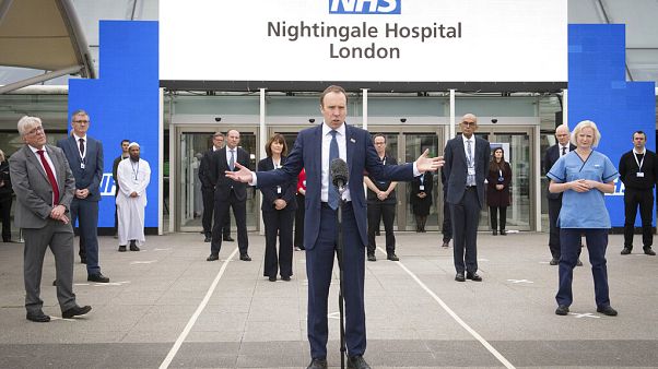İngiltere Sağlık Bakanı Matt Hancock İngiltere Sağlık Bakanı Matt Hancock